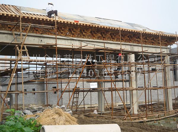 蒼龍街大牌樓施工現場(chǎng) (24)